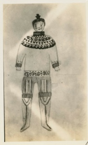 Image of Drawing of doll